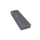 Carcasa para SSD M.2 y SATA (Enclosure) / Conector USB-C /