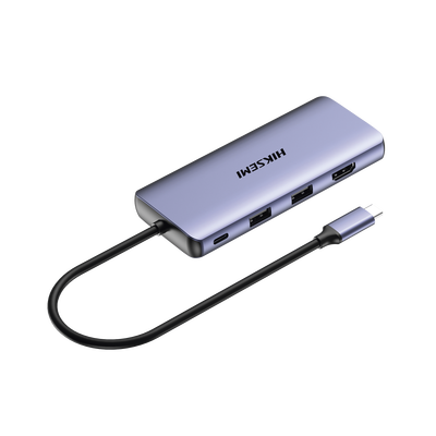 Hub (Adaptador) USB - C / 11 en 1 / 1 Salida HDMI (4K) / 2