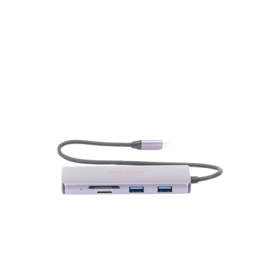 Hub (Adaptador) USB - C / 8 en 1 / 1 Salida HDMI (4K) / 1
