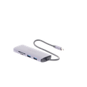 Hub (Adaptador) USB - C / 8 en 1 / 1 Salida HDMI (4K) / 1