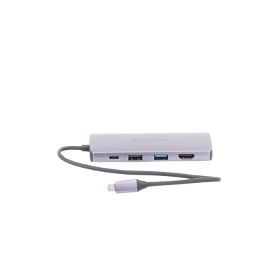 Hub (Adaptador) USB - C / 8 en 1 / 1 Salida HDMI (4K) / 1
