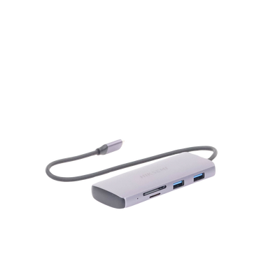 Hub (Adaptador) USB - C / 8 en 1 / 1 Salida HDMI (4K) / 1