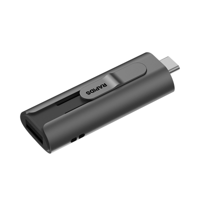 Memoria USB Dual impulsado por SSD Core / 256 GB / USB-C y
