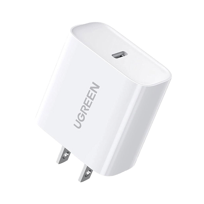 Cargador USB-C de 20W | 1 USB-C de Carga Rápida | QC4.0+ |