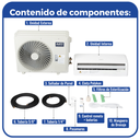 Minisplit WiFi Inverter / SEER 17 / 24,000 BTUs ( 2 TON ) /