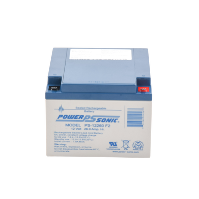 Batería 12V, 26AH, Para Respaldo, Tecnologías AGM/VRLA, 5