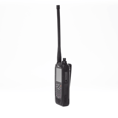 Radio portátil aéreo VHF con display de 2.3 pulgadas y