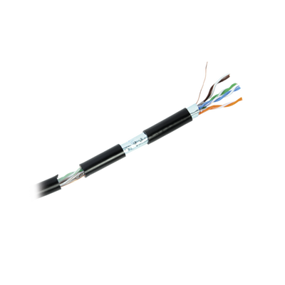 Bobina de cable de 305 Metros Cat6+ CALIBRE 23 Exterior