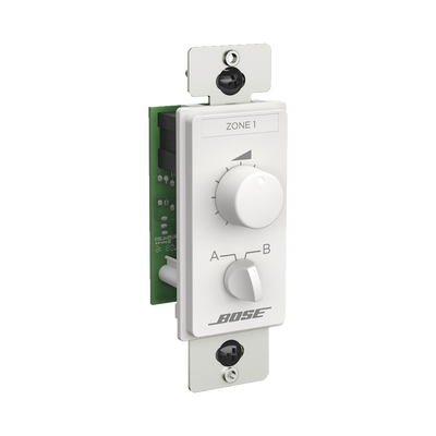 Contolador de Volumen mas selector de fuente | Blanco
