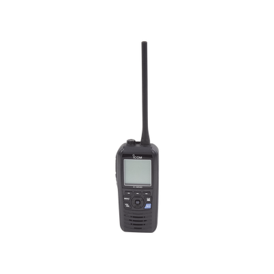 Radio portátil marino flotante con receptor AIS y GPS