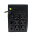 UPS 800VA/480 W Línea Interactiva 120Vca / 6 tomas 5-15R (4