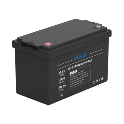 Batería de Litio LiFePO4 Ciclo Profundo 12.8Vcc, 120 Ah,