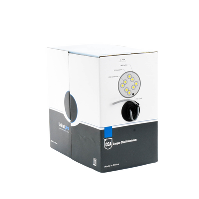 Bobina de cable de 305 m ( 1000 ft ) Cat5e, Aleación de