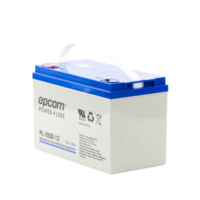 Acumulador EPCOM 12V, 100Ah Tecnología VRLA AGM Ciclo