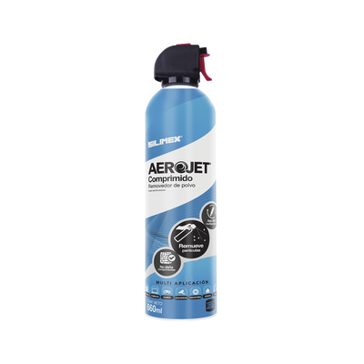 Removedor de polvo y residuos (aire comprimido) con