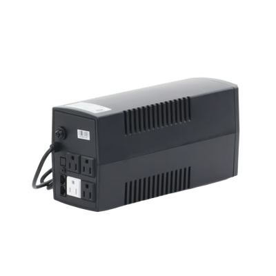UPS de 600VA/360W / Topología Línea Interactiva / Entrada