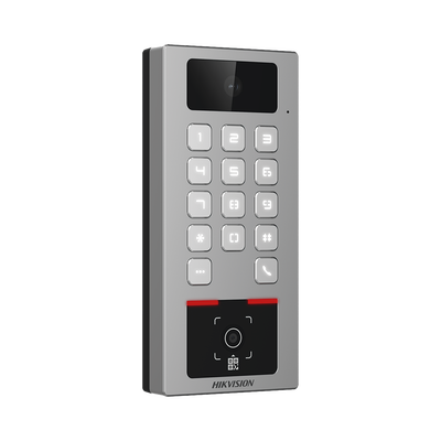 Teclado con Lector Físico de QRs para Exterior