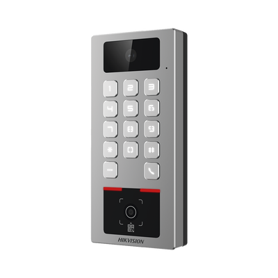 Teclado con Lector Físico de QRs para Exterior