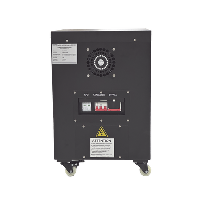 Regulador de Voltaje Industrial Bifásico 5 kVA/5 kW 220 V /