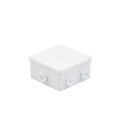 Caja de derivación de PVC Auto-Extinguible con 10 entradas,