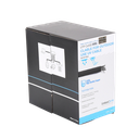 Bobina de cable de 305 m, Cat5e, color negro, sin blindar,