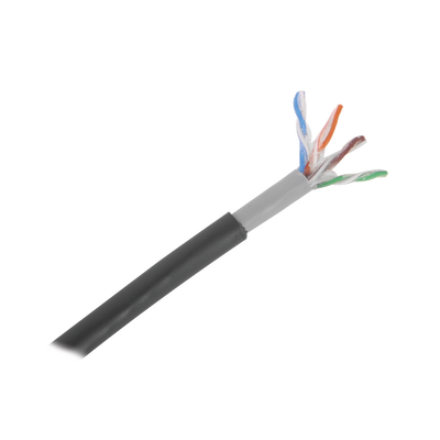 Bobina de cable de 305 m, Cat5E, con gel, para intemperie,
