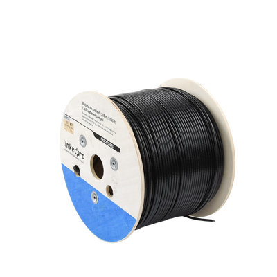 Bobina de cable de 305 m, Cat5E, con gel, para intemperie,