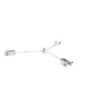 Brida para sujeción de retenida compatible con tramos