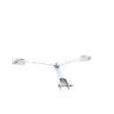 Brida para sujeción de retenida compatible con tramos