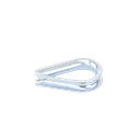 Cuello/ Guardacabo/ Rozadera para Cable de 1/4" de Acero