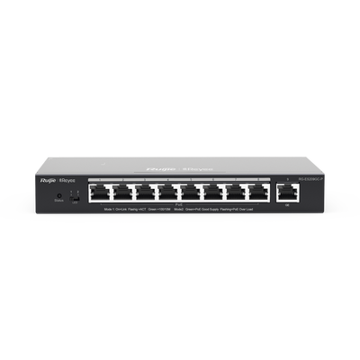 Switch Administrable 8 Puertos PoE+ 802.3af/at Gigabit,