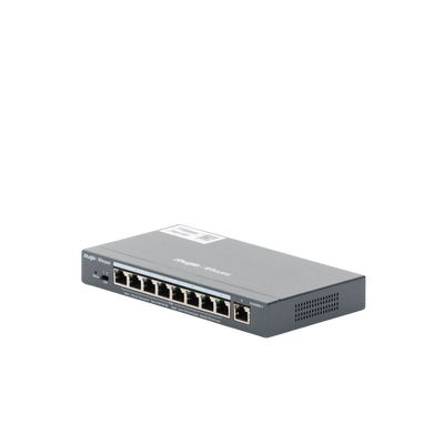 Switch Administrable 8 Puertos PoE+ 802.3af/at Gigabit,