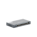 Switch Administrable 8 Puertos PoE+ 802.3af/at Gigabit,
