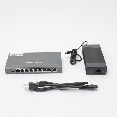 Switch Administrable 8 Puertos PoE+ 802.3af/at Gigabit,