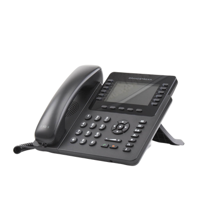 Teléfono IP empresarial de 12 Líneas con 5 teclas de