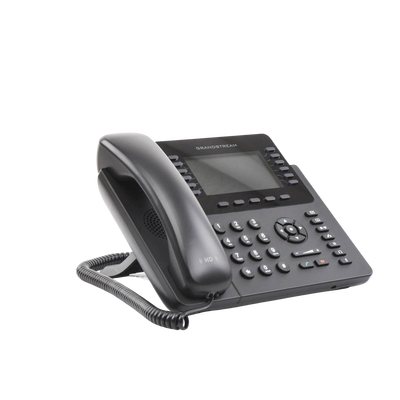 Teléfono IP empresarial de 12 Líneas con 5 teclas de