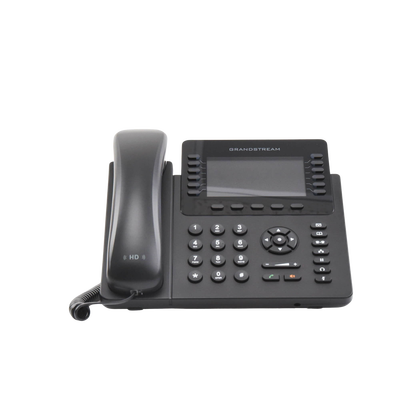 Teléfono IP empresarial de 12 Líneas con 5 teclas de
