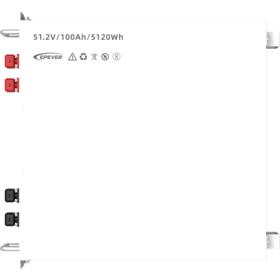 Batería de Litio LiFePO4 51.2Vcc, 5.12Kwh, 4UR