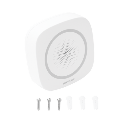 (AX PRO) Sirena Inalámbrica Interior / 110 dB / Estrobo