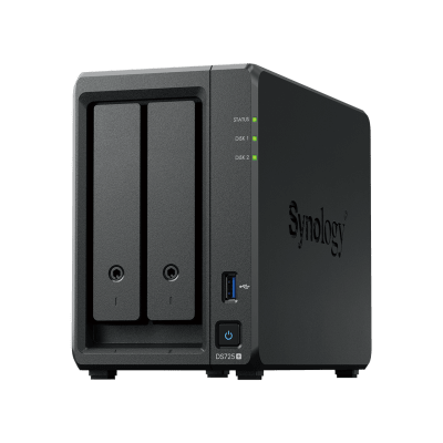 NAS Synology DiskStation DS725+ | 2 Bahías | Expandible