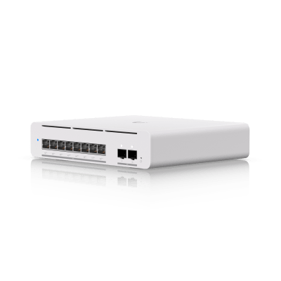 USW Pro XG 8 PoE Switch PoE++ Capa 3 Etherlighting™ de 8