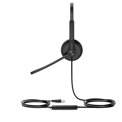 Diadema Alámbrica UH34 Dual de Yealink USB Compatible con