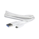 Cable programador y cargador USB a Micro USB color blanco