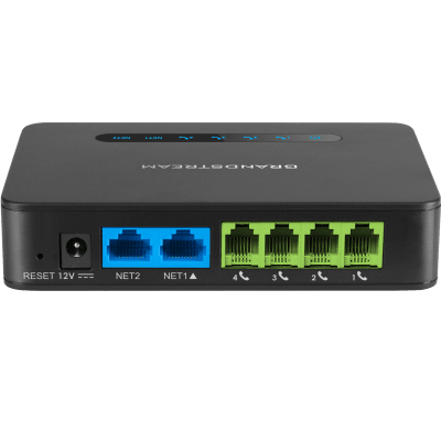 Gateway VoIP con Router NAT / 4 Puertos FXS (Conectar