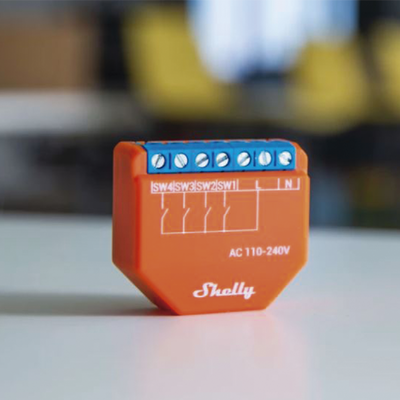 Controlador de Cuatro Entradas Digitales / WIFI/ Residencial