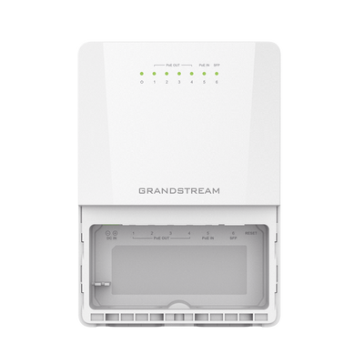 Switch PoE Lite administrable para exteriores de 6 puertos