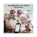 Router inalámbrico WiFi 5 ac / Wave 2 MU-MIMO 3x3 1900 Mbps
