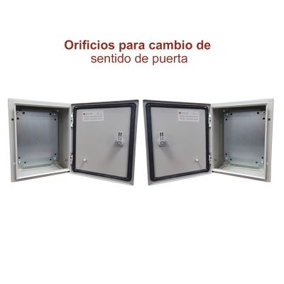 Gabinete de Acero IP66 Uso en Intemperie (300 x 400 x 200