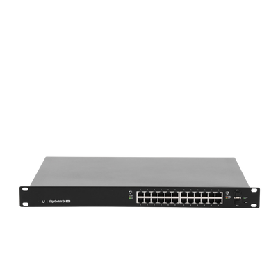 Switch EdgeMAX administrable de 24 puertos Gigabit con