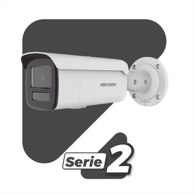 [Dual Light + 2 Micrófonos Integrados] Bala IP 4 Megapixel